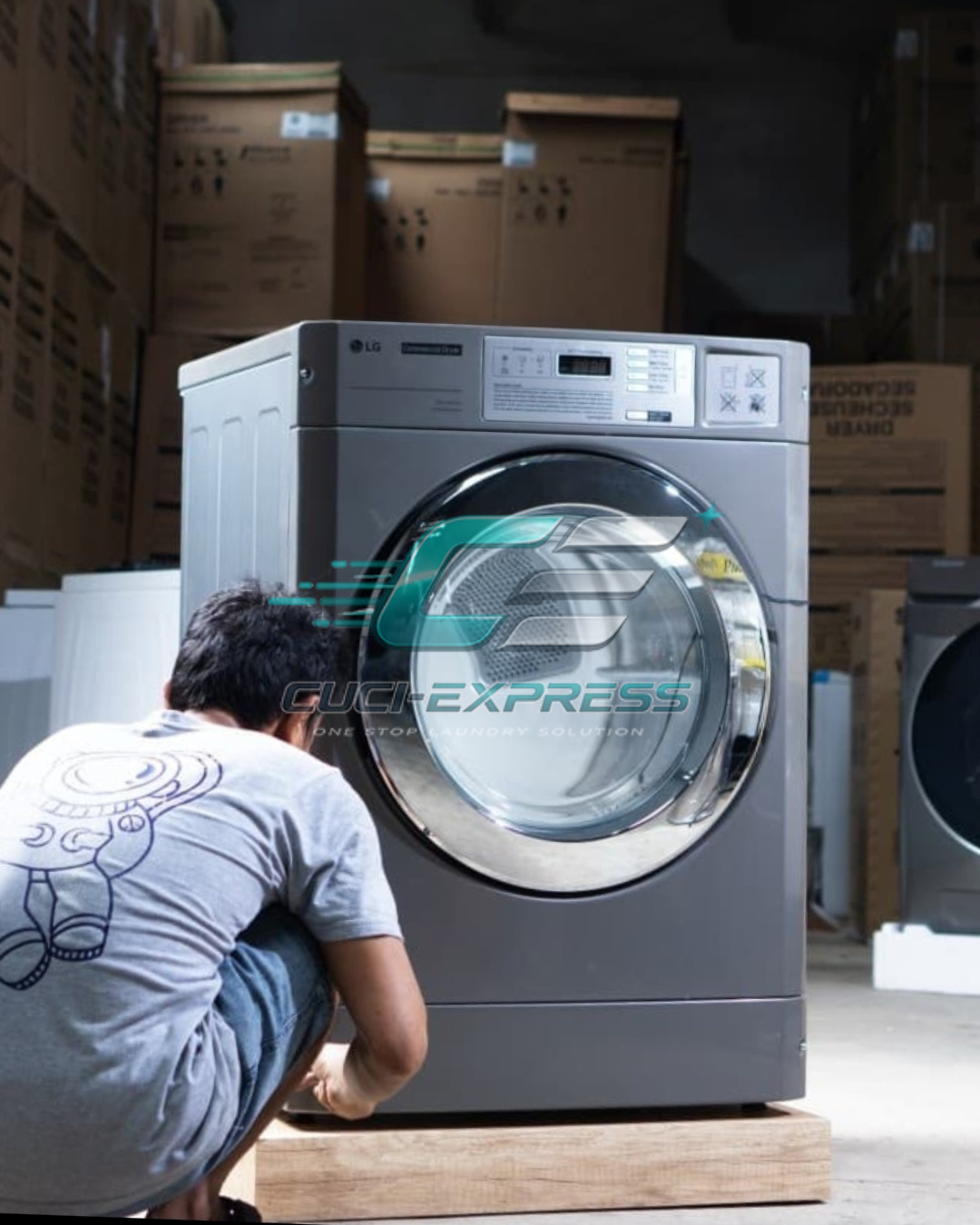Mesin Cuci LG The Best Seller Pengusaha Laundry
