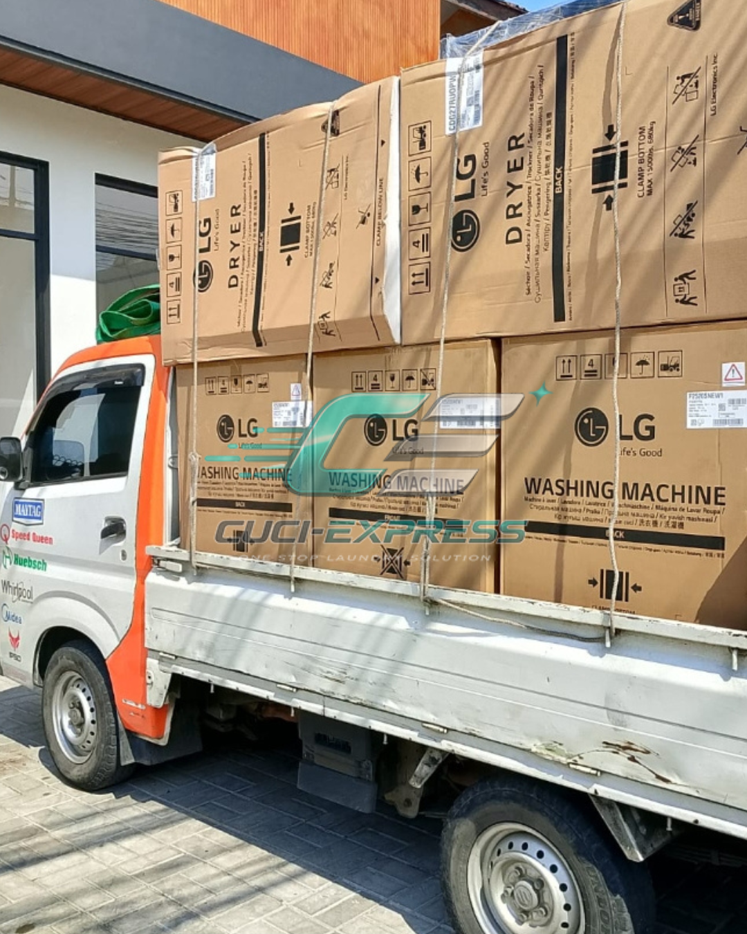 Pengiriman Mesin Laundry
