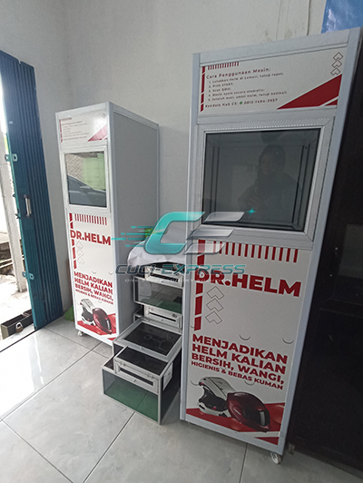 Mesin Spa Helm Cuci Helm Otomatis Dr Helm Bekasi dan Bogor