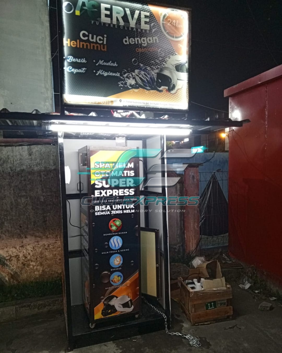Spa Helm Otomatis Aserve Medan